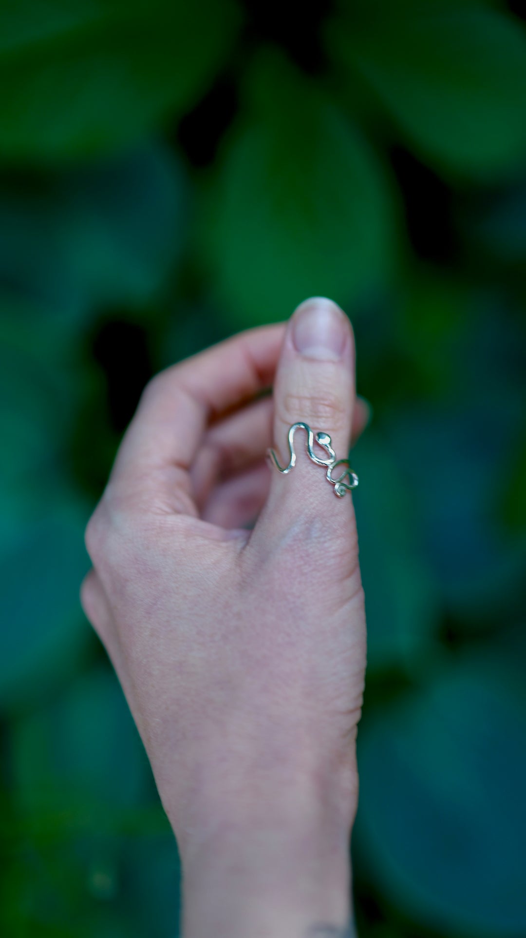 Silver Serpent Ring ~ Ag 925/1000 (made to order)
