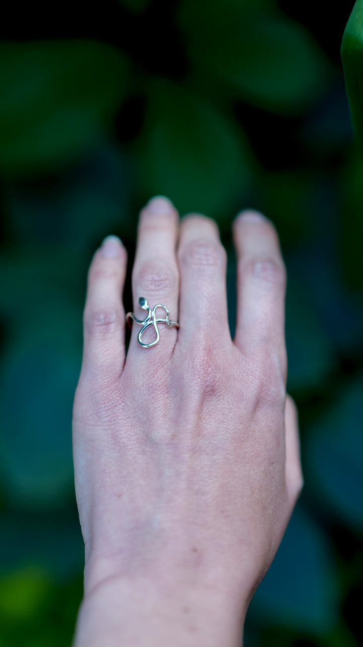 Silver Serpent Ring ~ Ag 925/1000 (made to order)