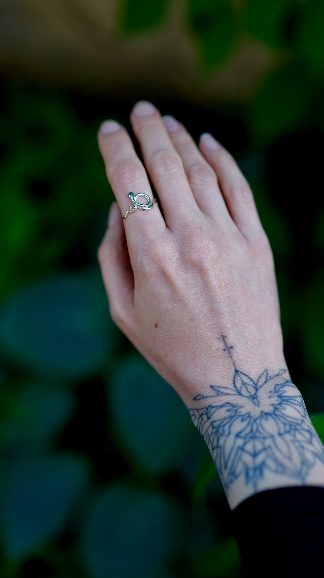 Silver Serpent Ring ~ Ag 925/1000 (made to order)