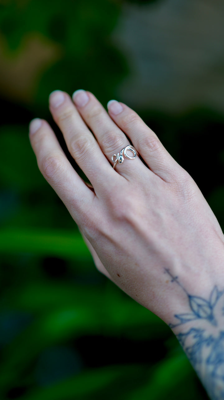 Silver Serpent Ring ~ Ag 925/1000 (made to order)