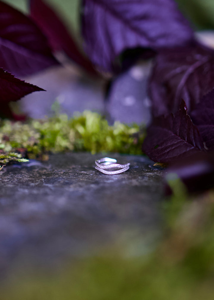 Strieborný Earcuff Eira lines - Ag 925/1000